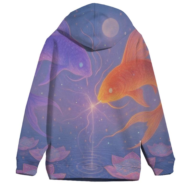 Binary Lotus Duel hoodie trends