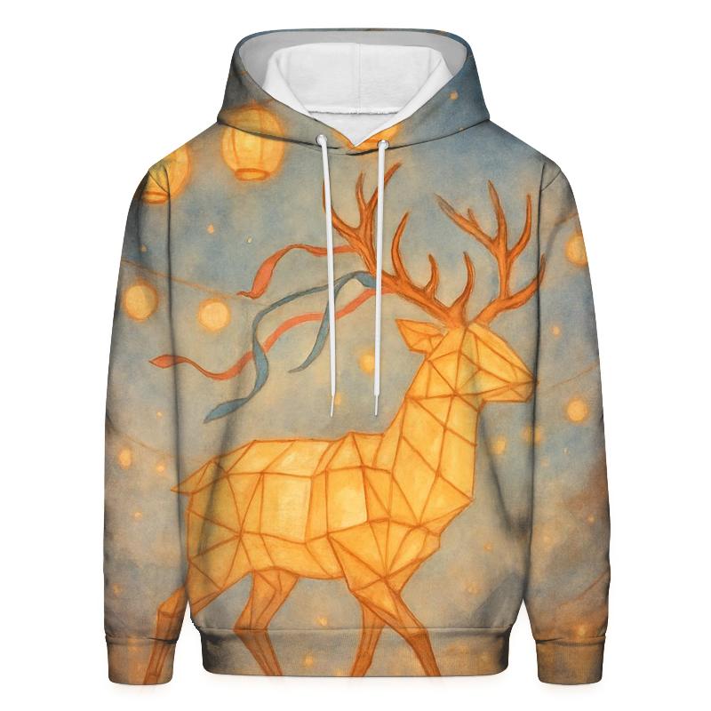 Paper Lantern Stag heavyweight hoodies