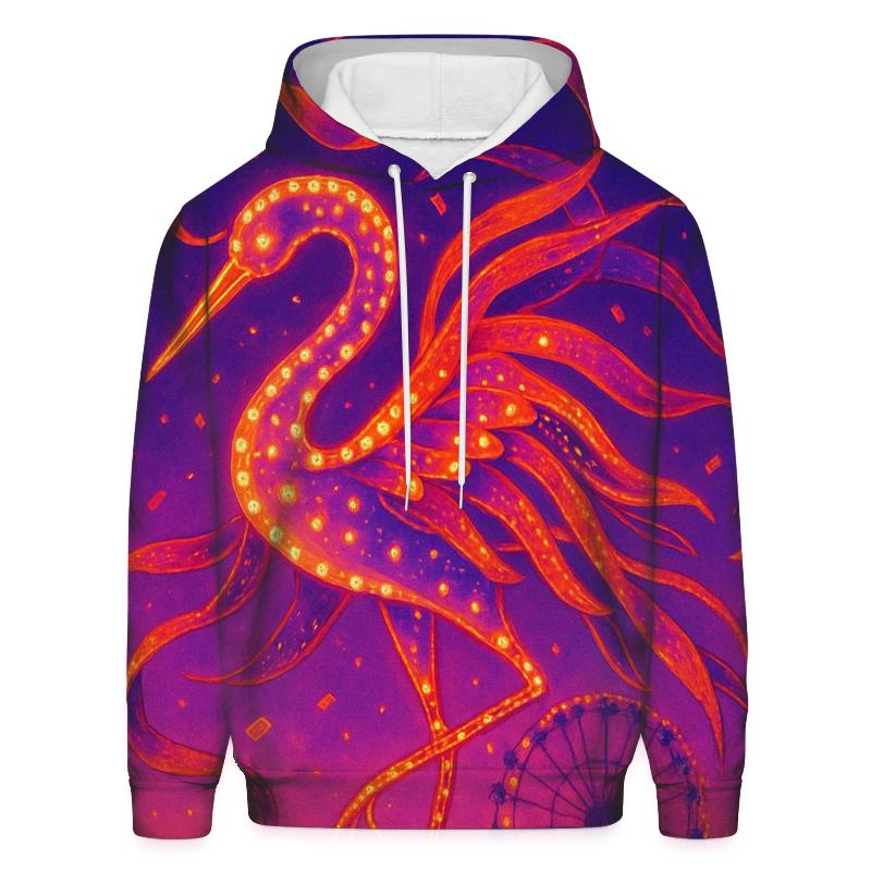 Violet Carnival Crane hoodie styles