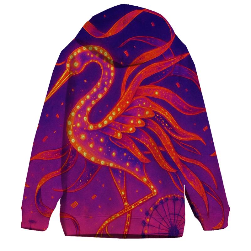 Violet Carnival Crane hoodie styles
