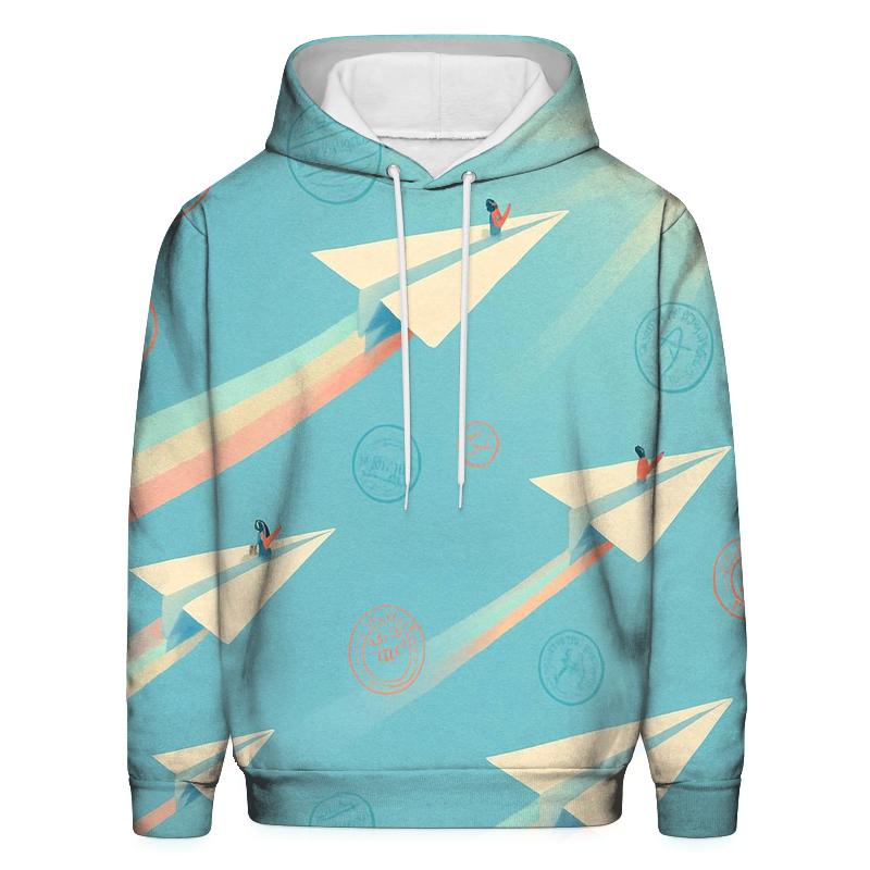 Paperplane Nebula Fleet hoodie designs