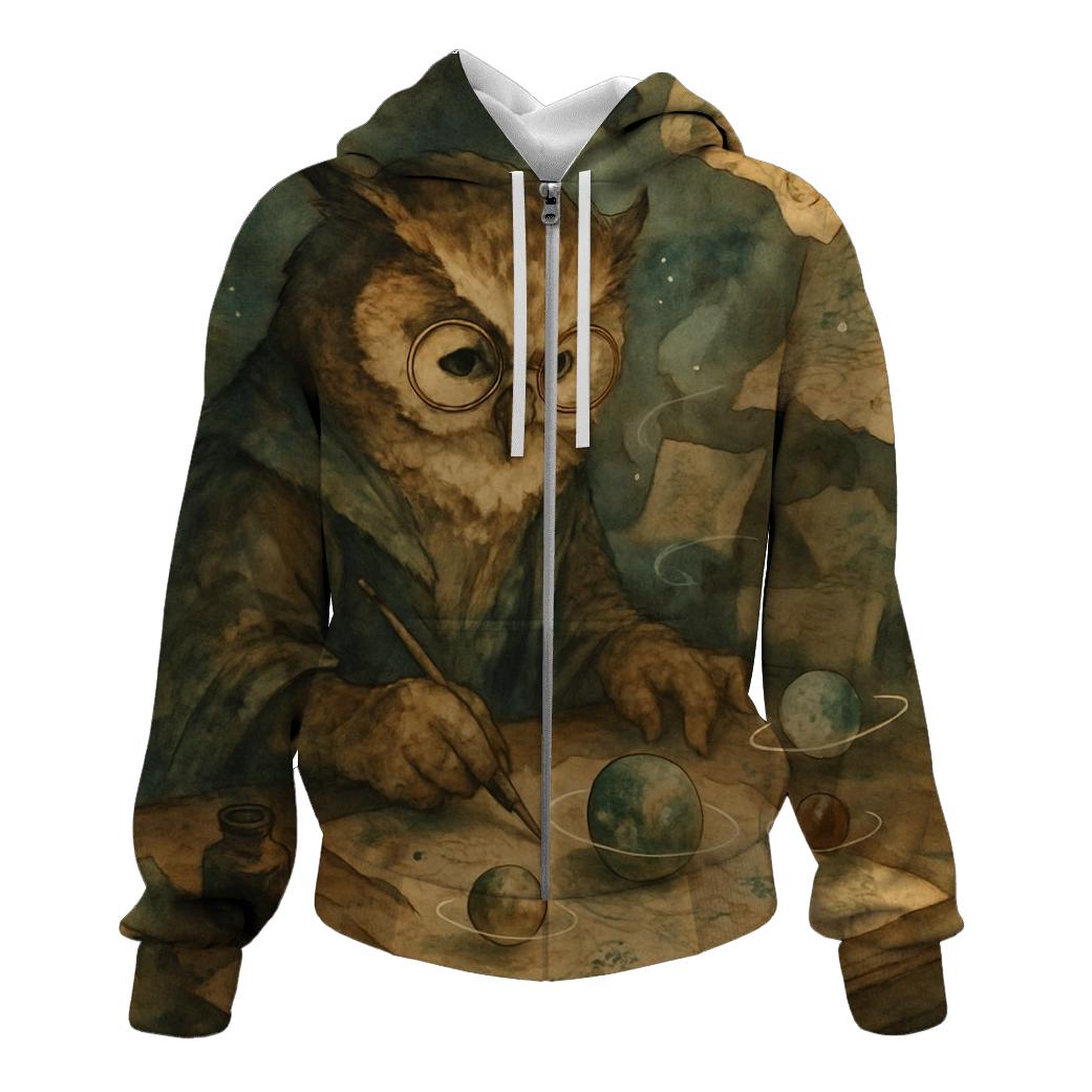 Oracle Of Paper Planets heavyweight hoodies