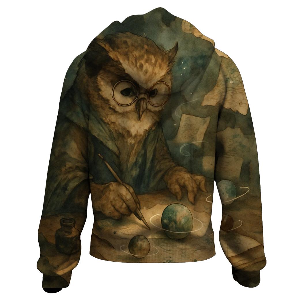 Oracle Of Paper Planets heavyweight hoodies