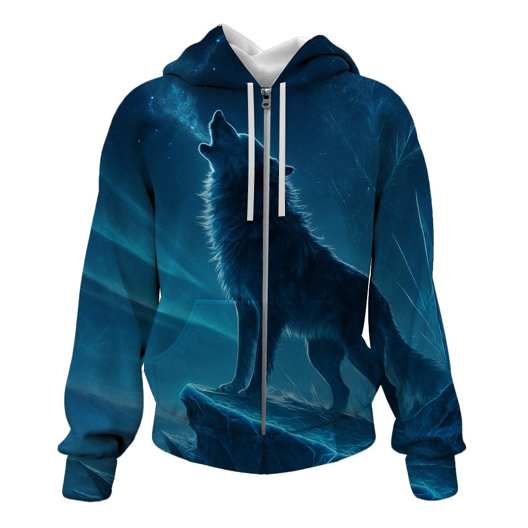Subzero Neon Wolf lightweight hoodies