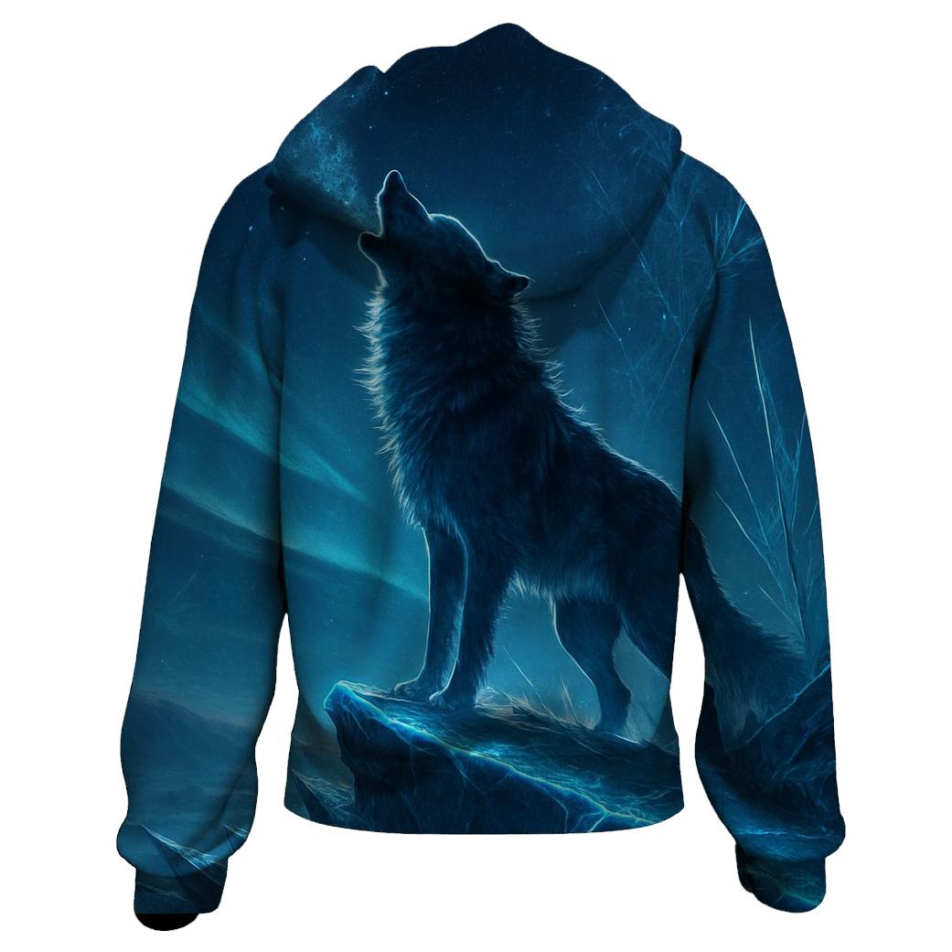 Subzero Neon Wolf lightweight hoodies