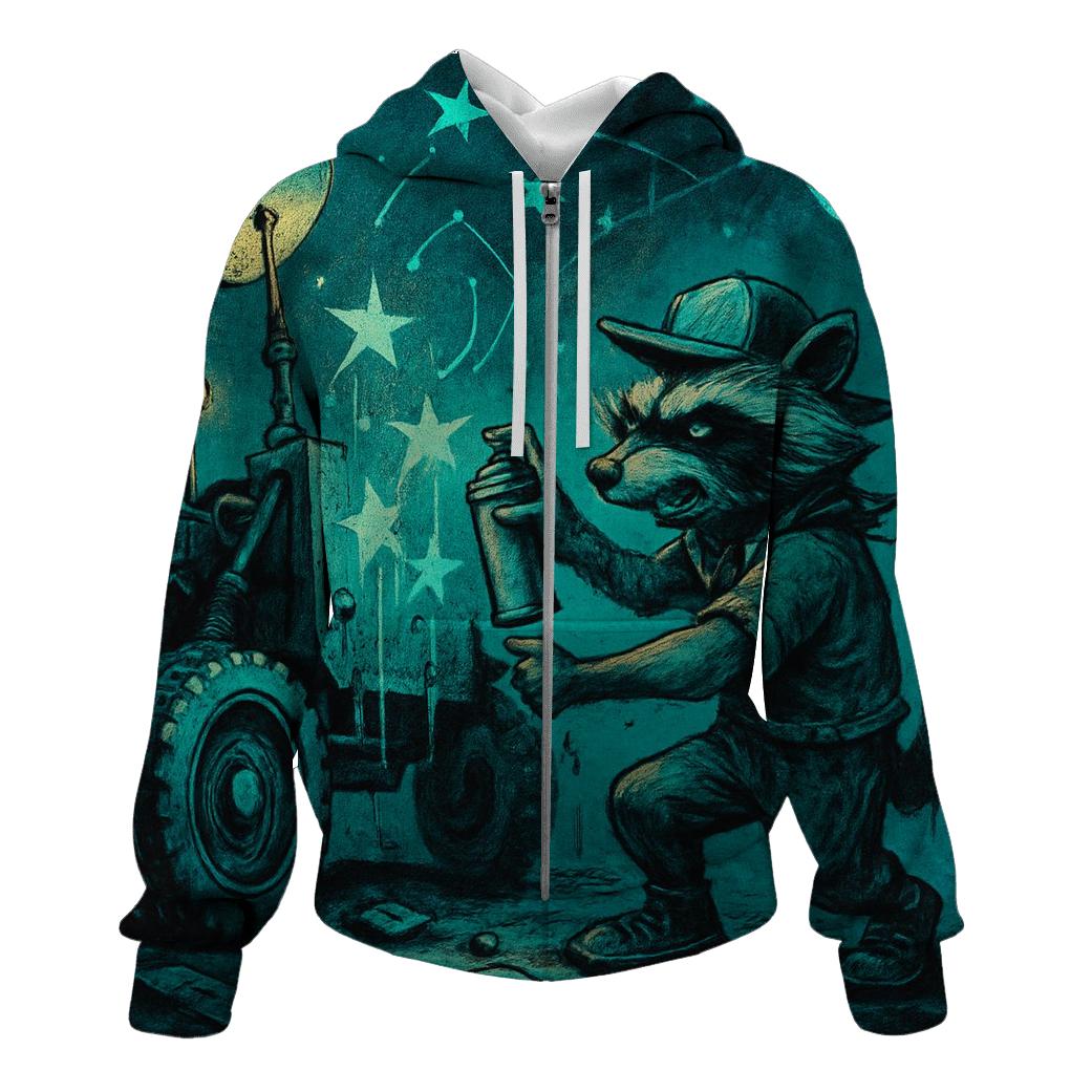 Graffiti Moon Mechanic pullover hoodies