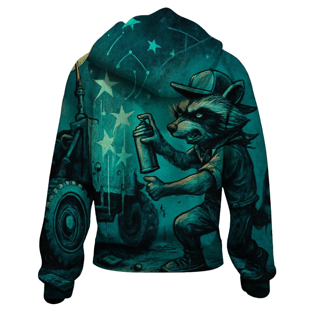 Graffiti Moon Mechanic pullover hoodies