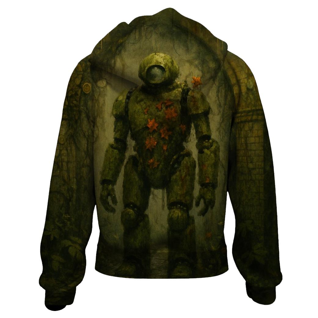 Rust Garden Sentinel premium hoodies