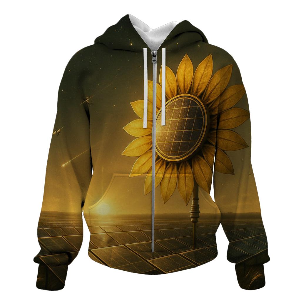 Sunflower Satellite Beacon graphic hoodies