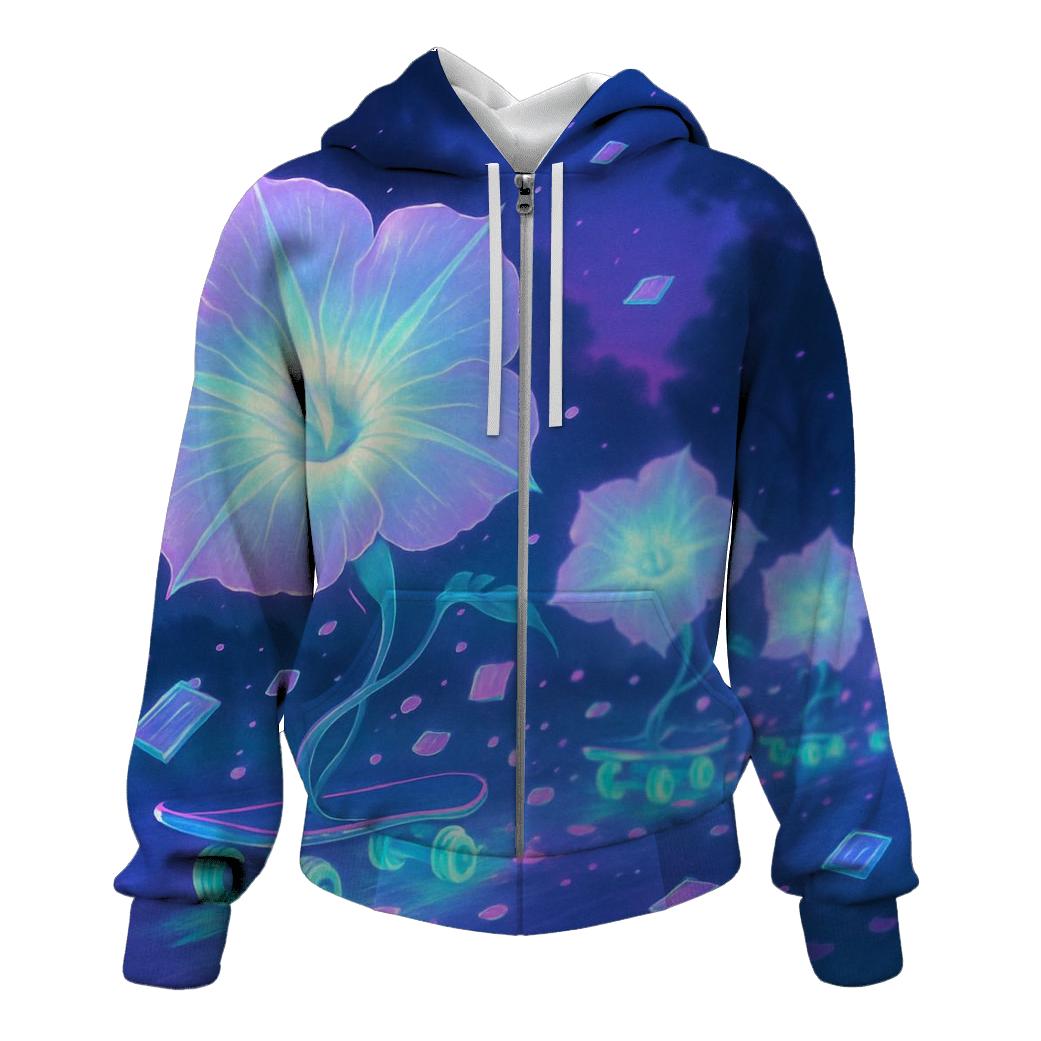 Moonflower Skate Caravan lightweight hoodies