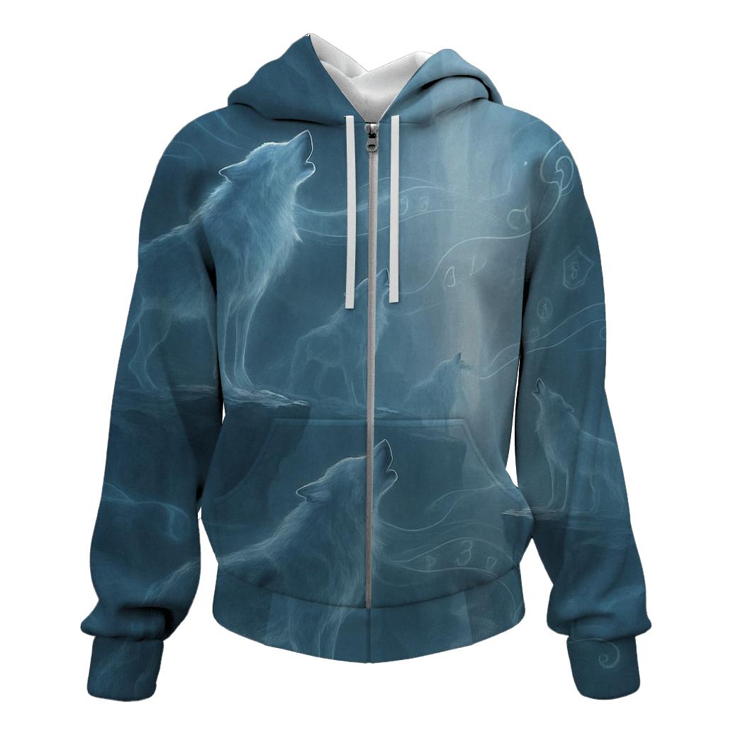 Echo Canyon Wolf Choir graphic hoodies