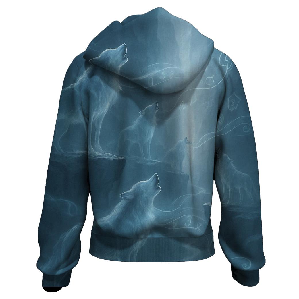 Echo Canyon Wolf Choir graphic hoodies