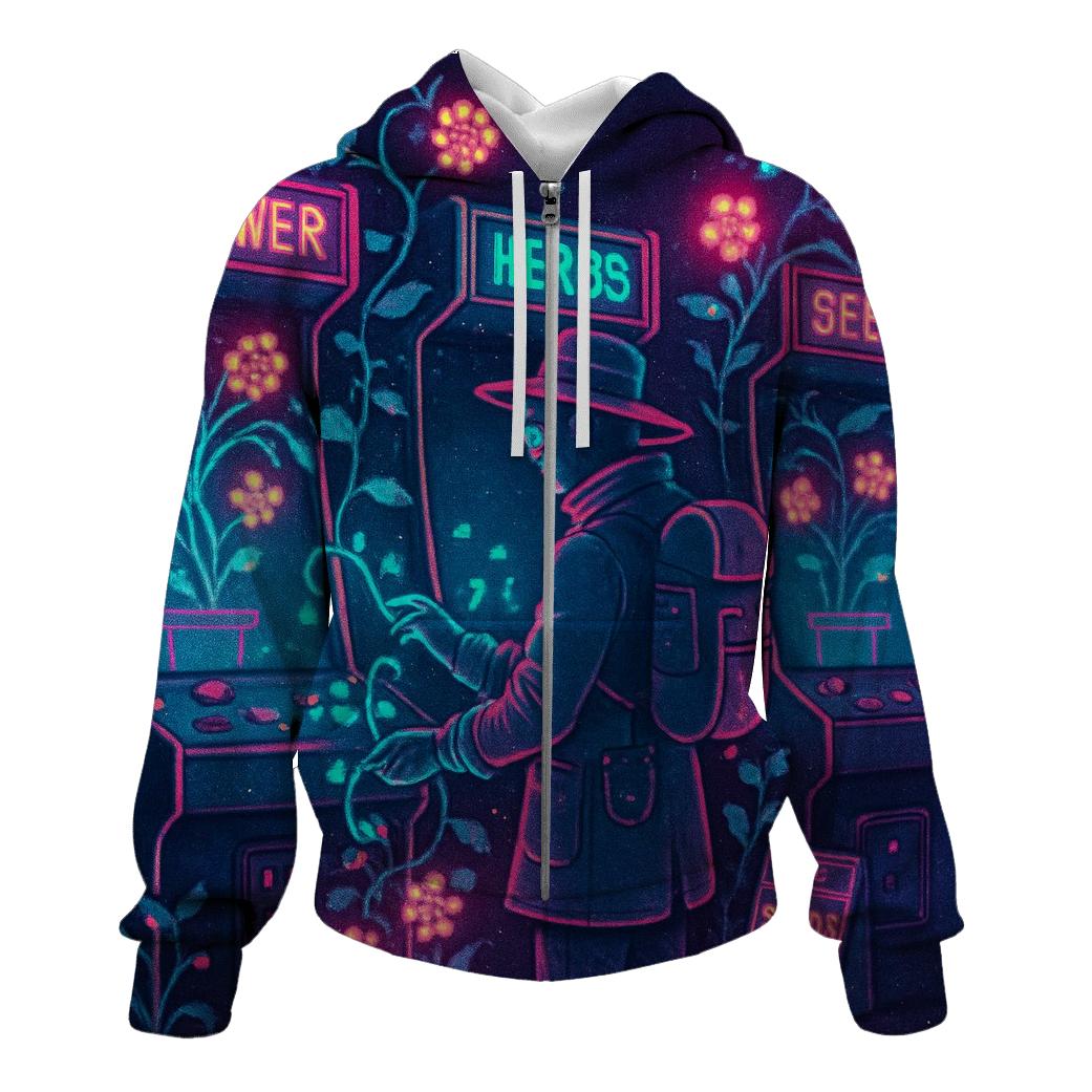 Lucid Arcade Botanist hoodie styles