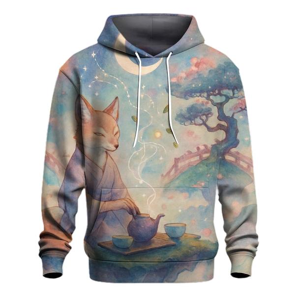 Starlit Tea Ceremony pullover hoodies