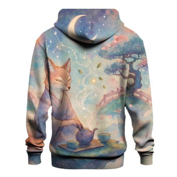Starlit Tea Ceremony pullover hoodies