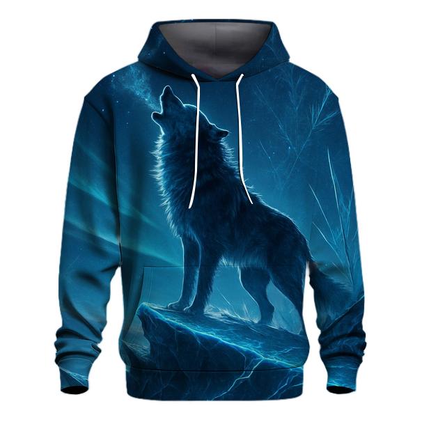 Subzero Neon Wolf embroidered hoodies