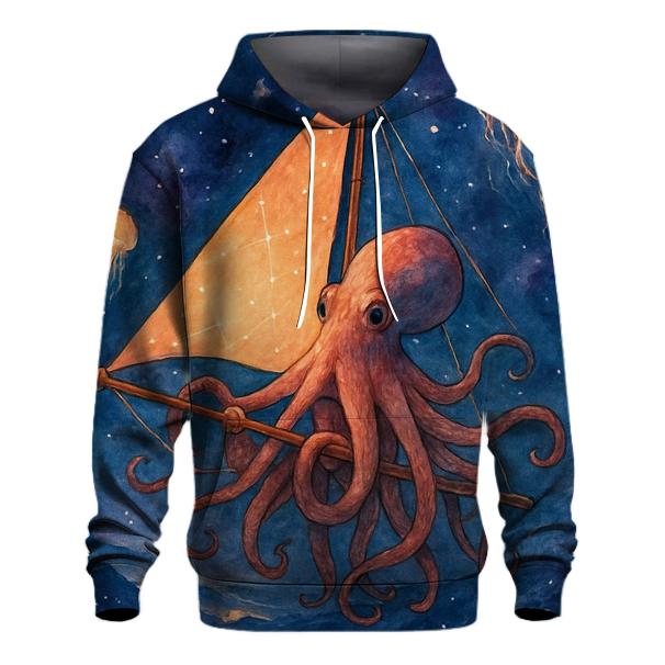 Solar Sailor Octopus hoodie styles