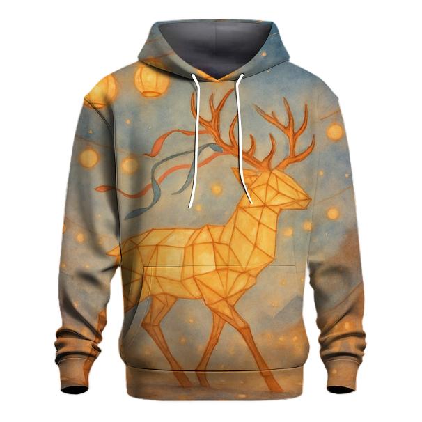 Paper Lantern Stag custom hoodies