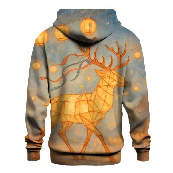 Paper Lantern Stag custom hoodies