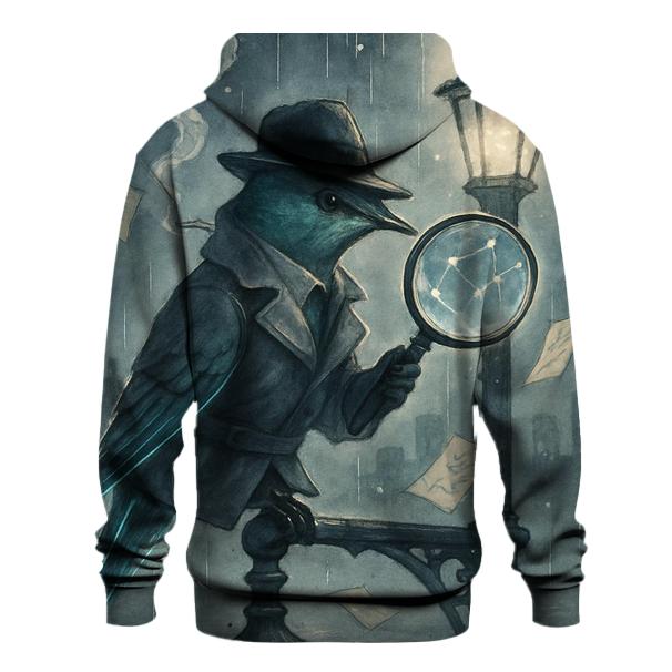 Glasswing Detective embroidered hoodies