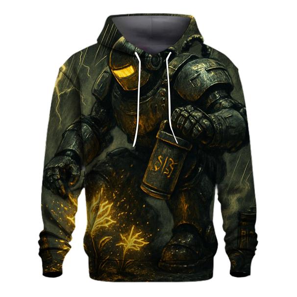 Thunderpatch Robot Gardener graphic hoodies