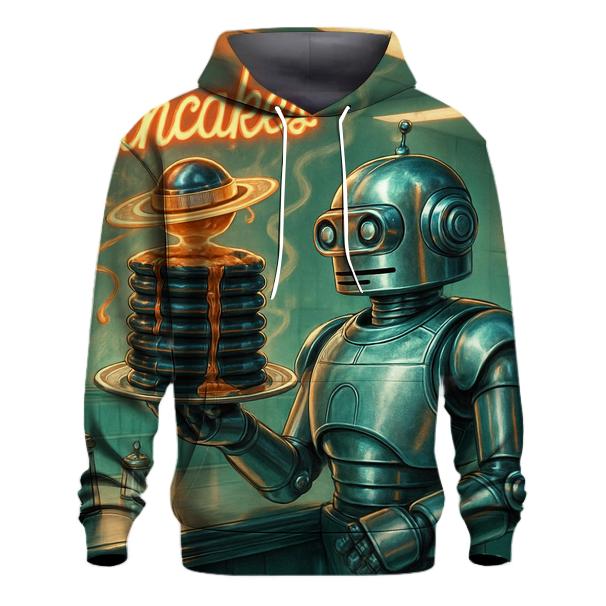 Mercury Diner Robot Waiter premium hoodies
