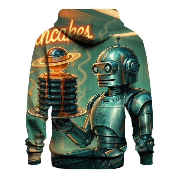 Mercury Diner Robot Waiter premium hoodies