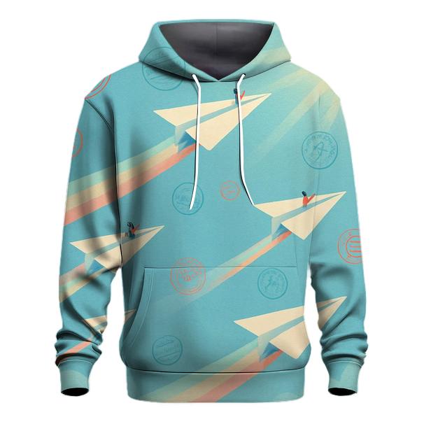 Paperplane Nebula Fleet hoodie styles