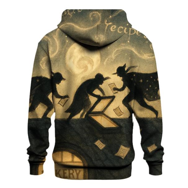 Silhouette Tea Bandits designer hoodies
