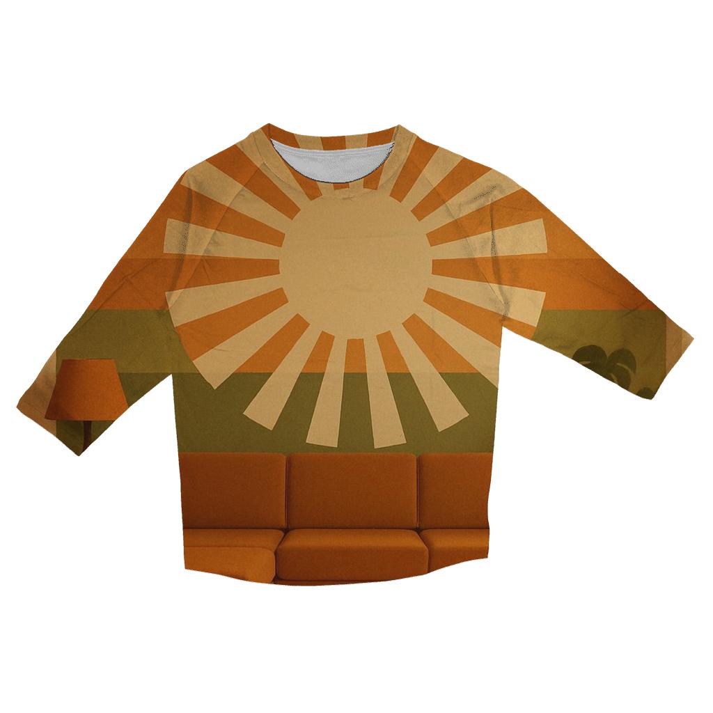 Sunburst Living Room personalized 3/4 sleeve tees