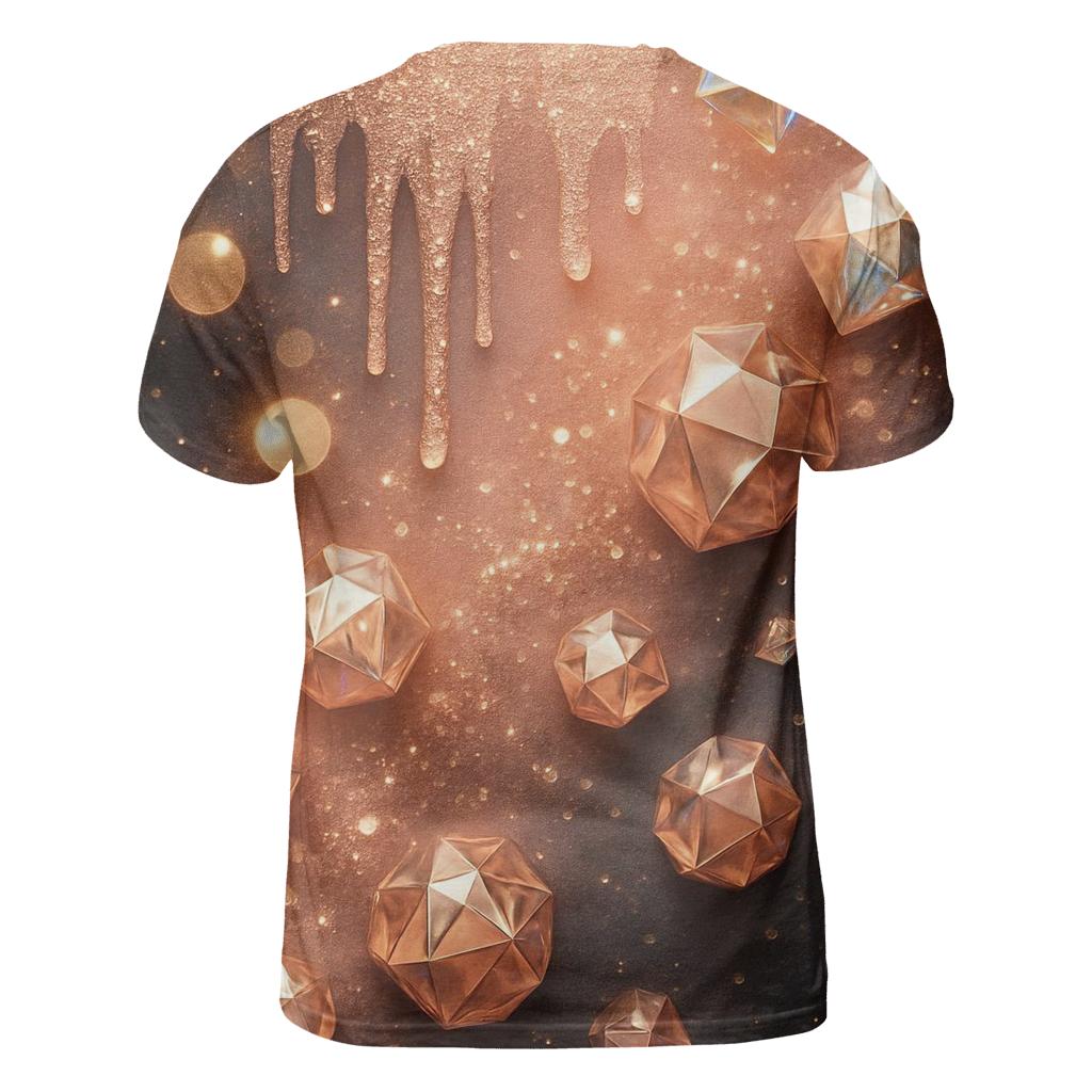 Nebula Velvet Cascade custom all-over print shirts
