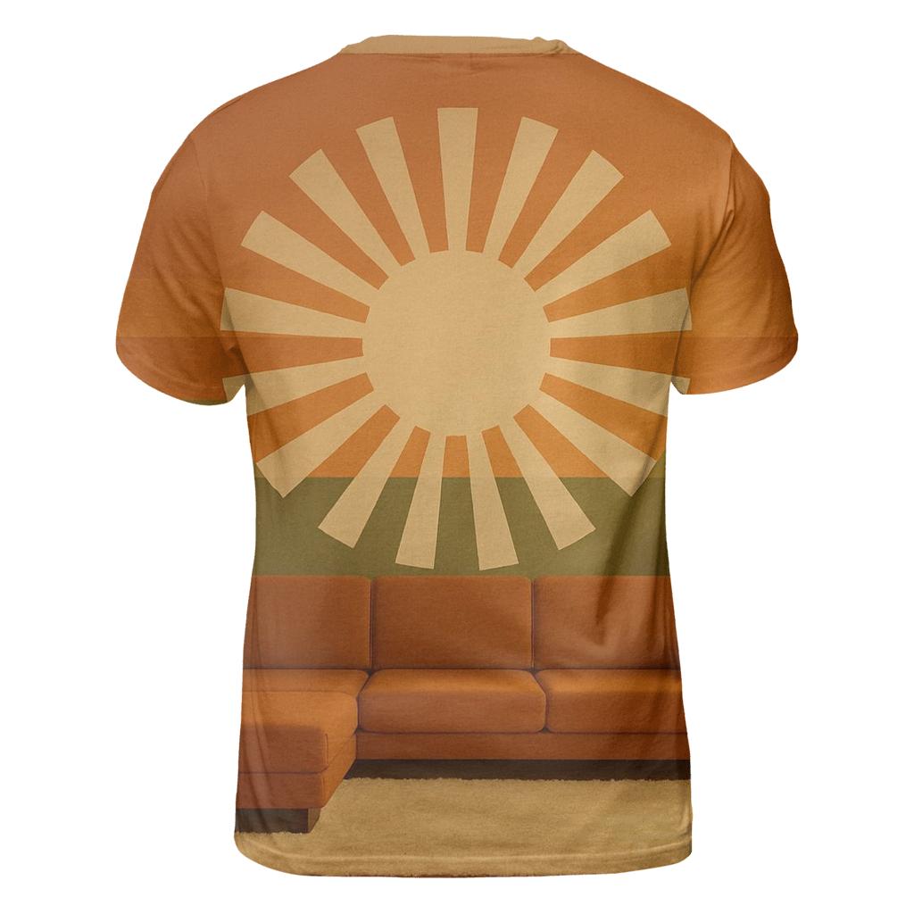 Sunburst Living Room designer pattern shirts
