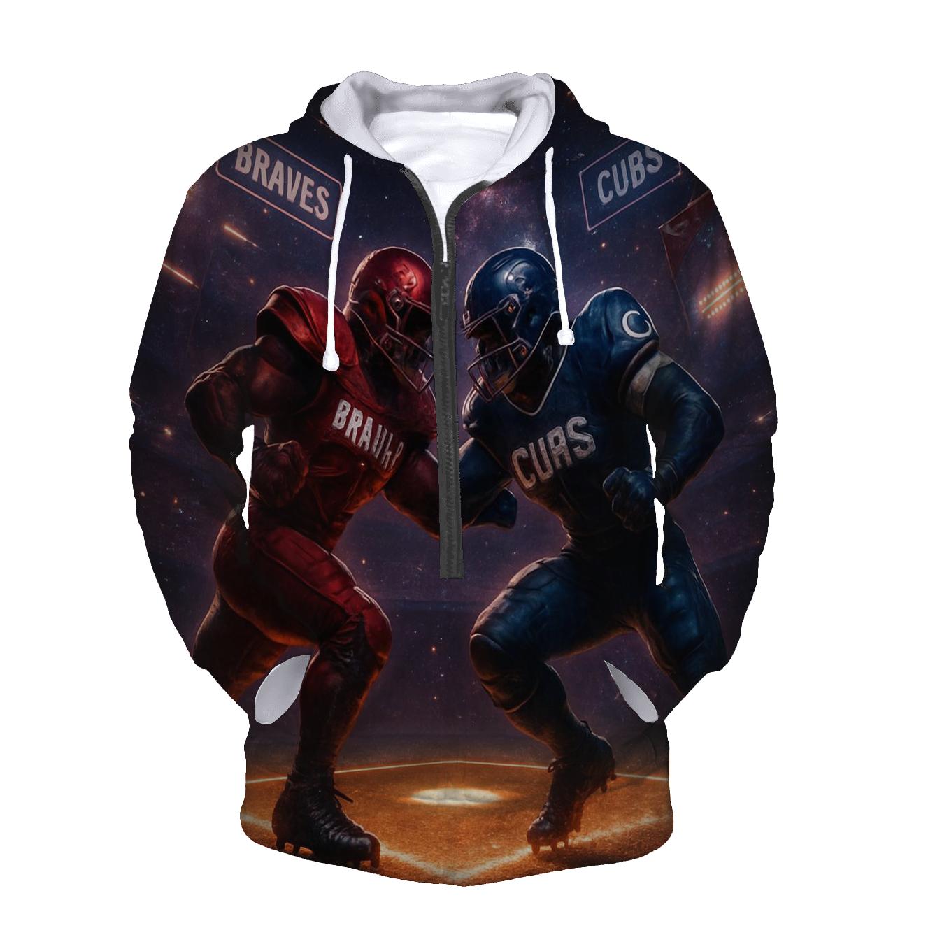 Clash At The Diamond Line printed hoodies