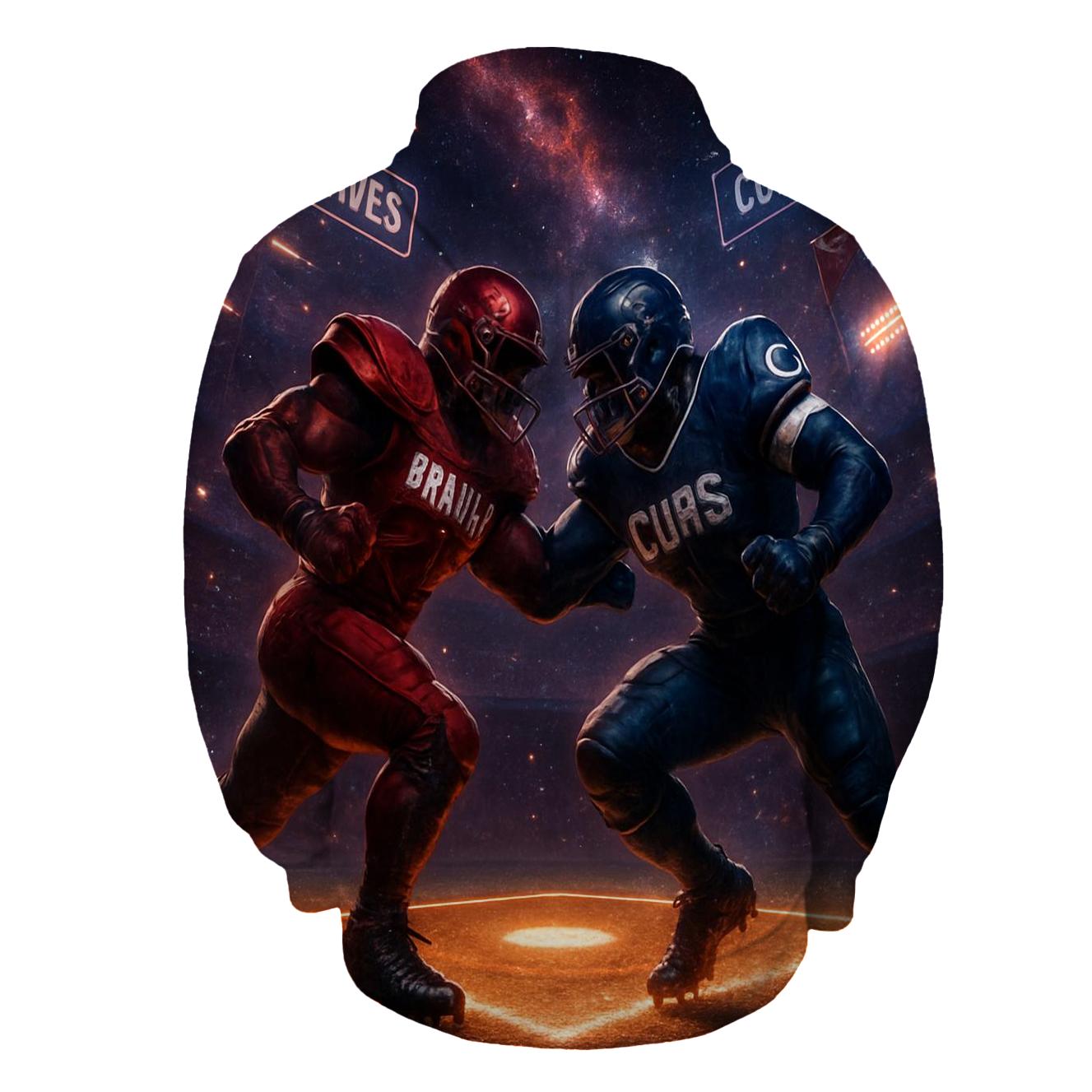 Clash At The Diamond Line printed hoodies