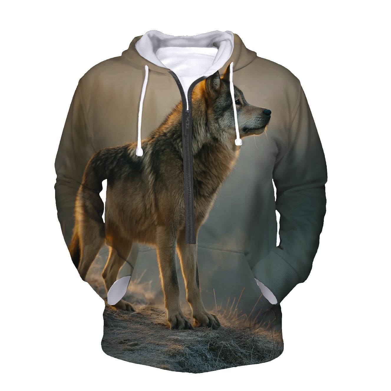 Dawn Sentinel Wolf hoodie designs
