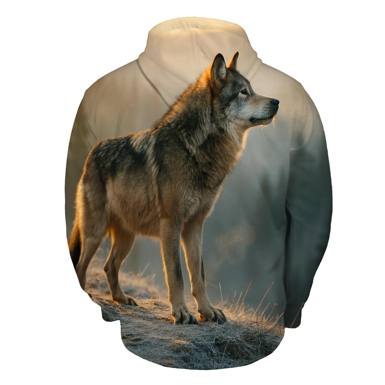 Dawn Sentinel Wolf hoodie designs