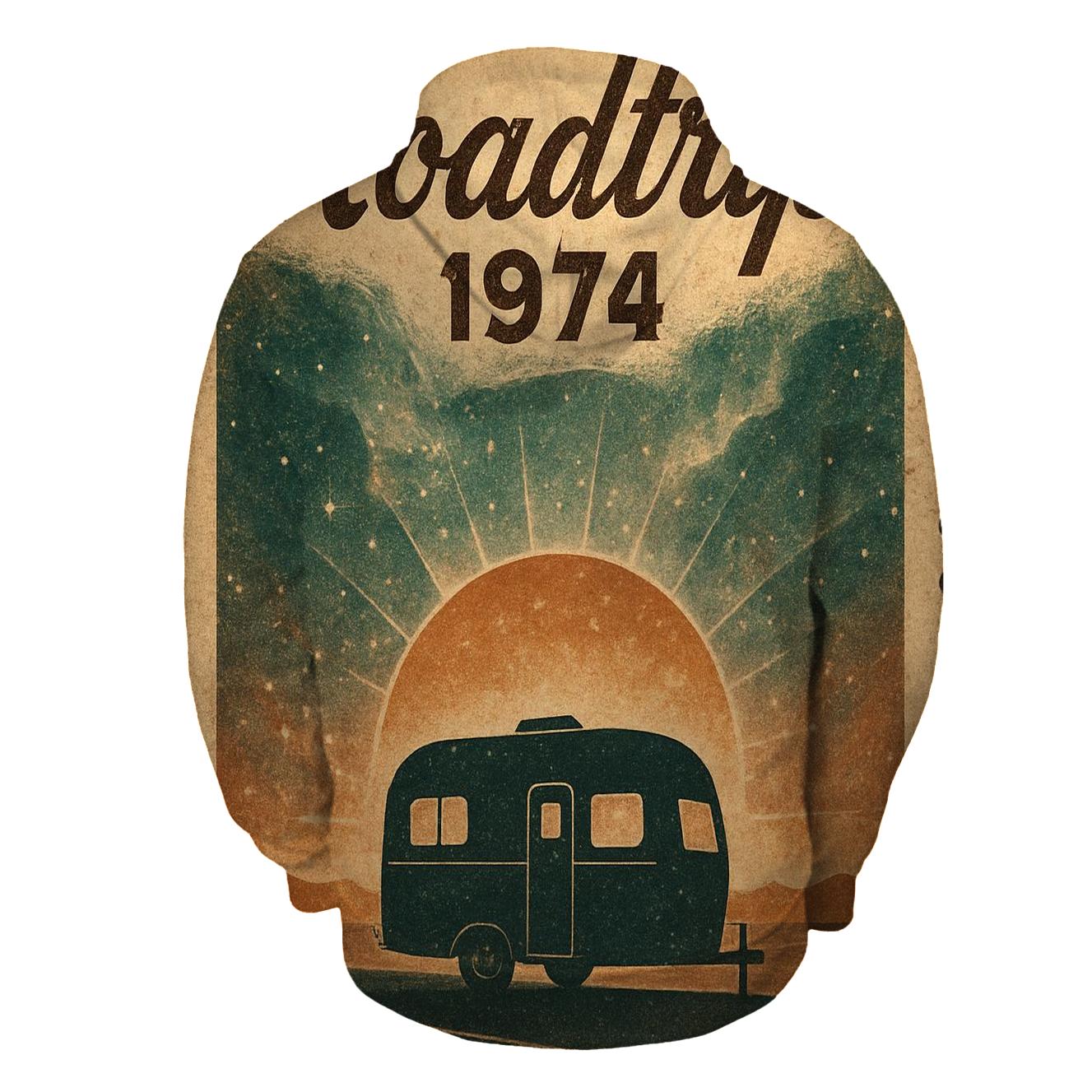 Celestial Postcard Roadtrip heavyweight hoodies