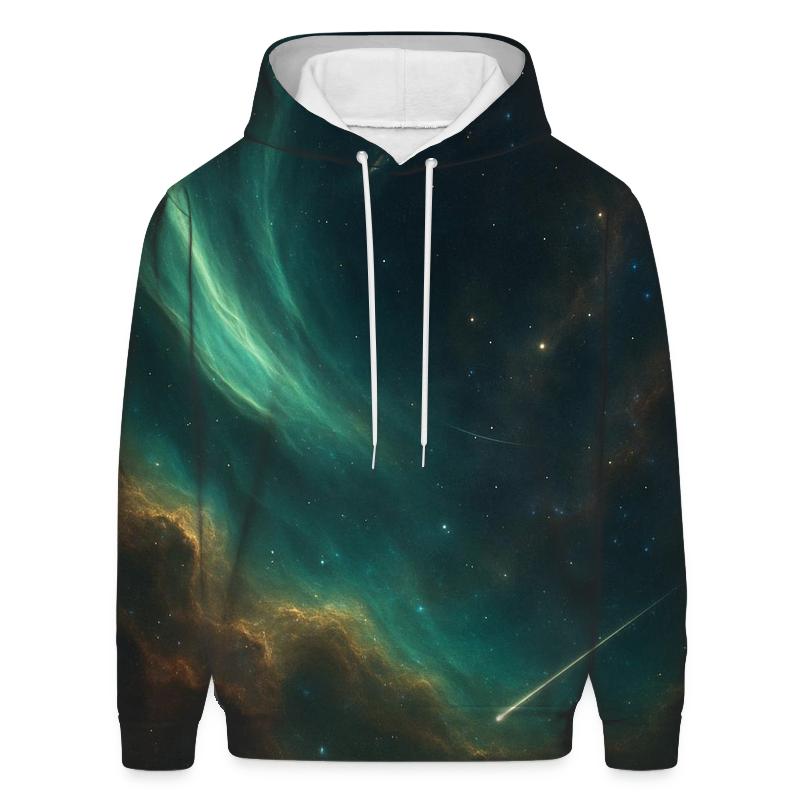 Auroral Nebula Mantle graphic hoodies
