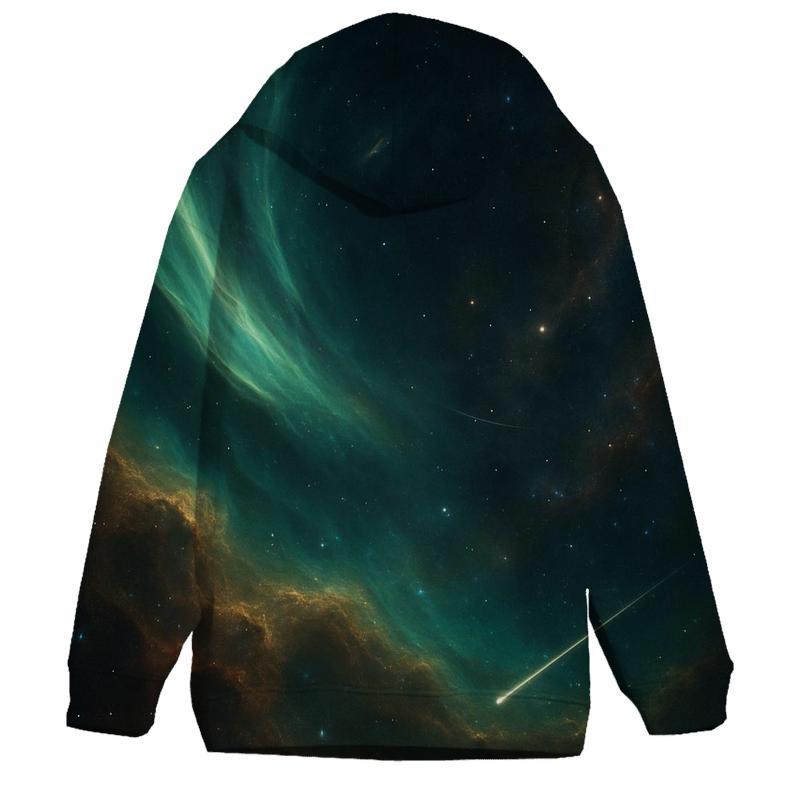 Auroral Nebula Mantle graphic hoodies