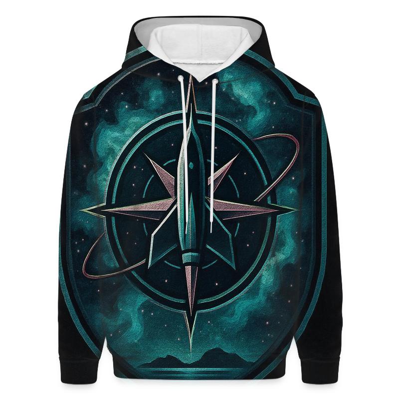Nebula Voyager Crest designer hoodies