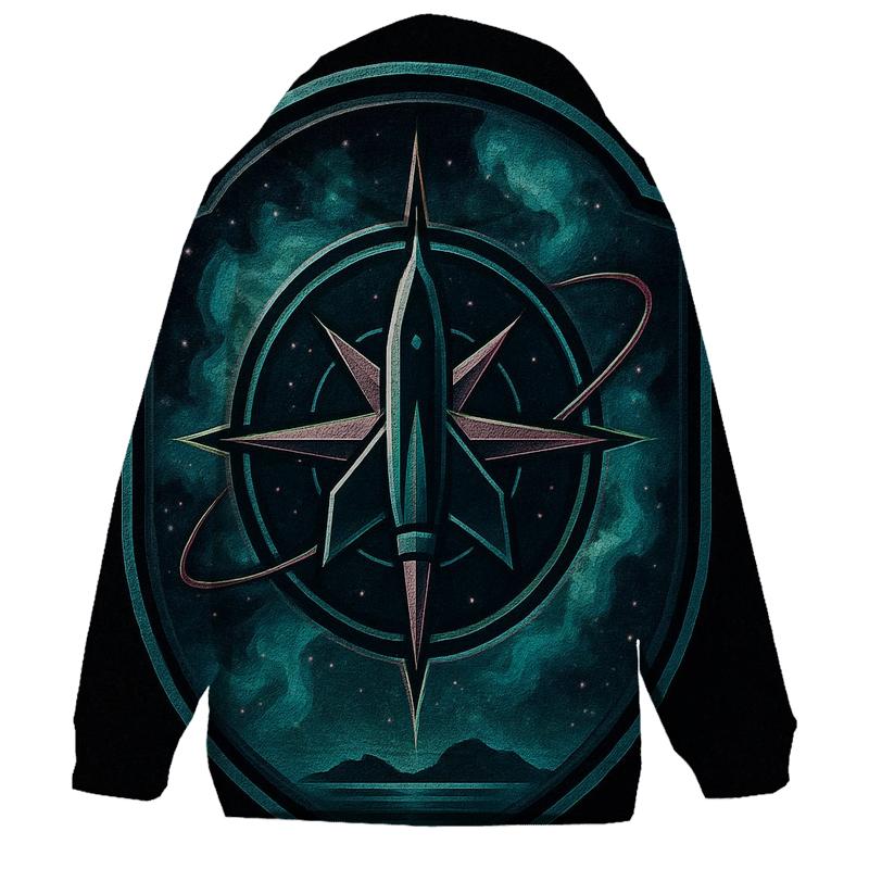 Nebula Voyager Crest designer hoodies