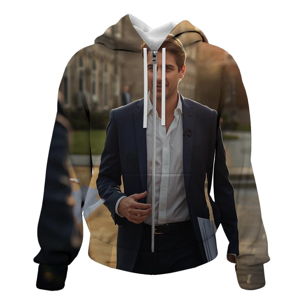 Campus Debate Walkthrough printed hoodies