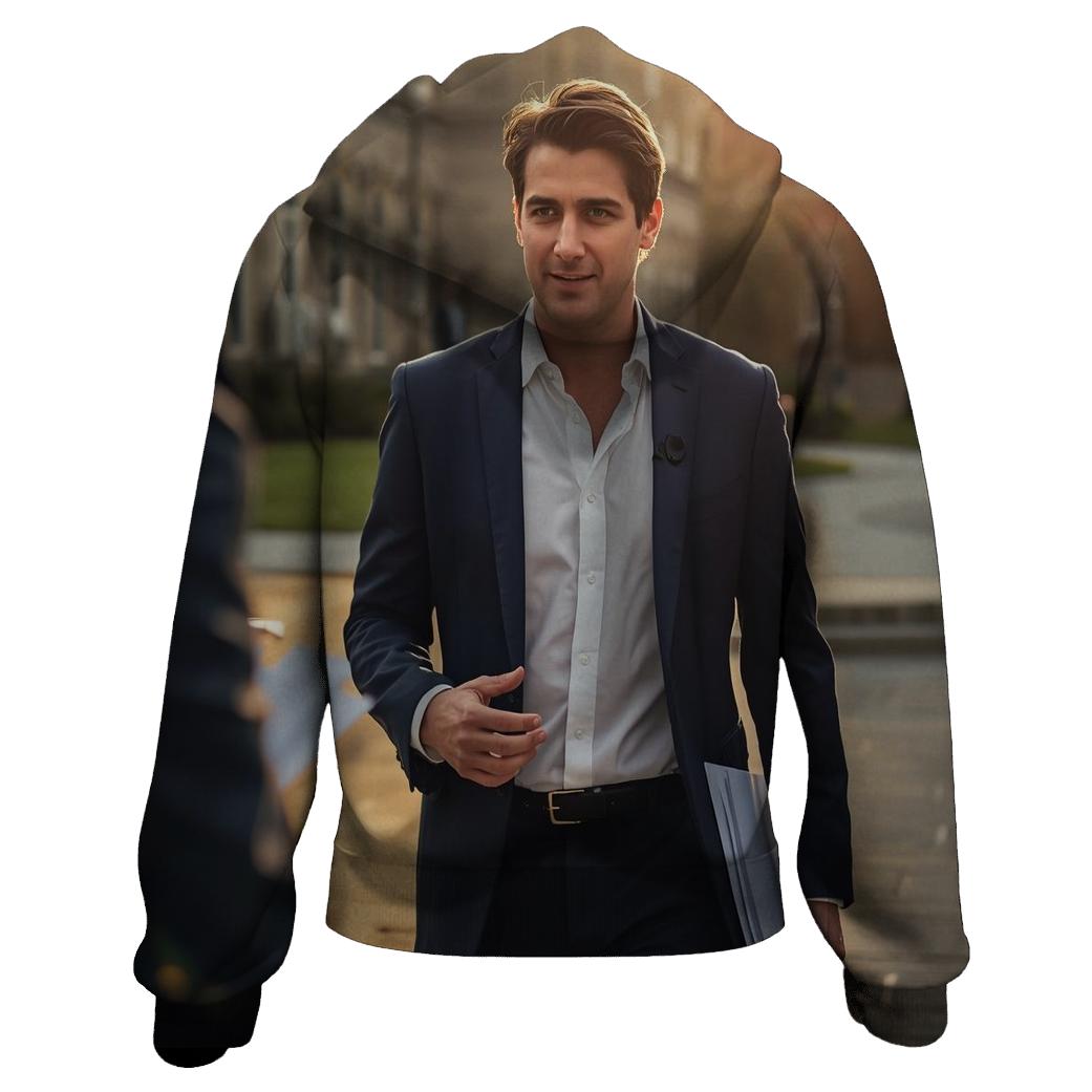 Campus Debate Walkthrough printed hoodies
