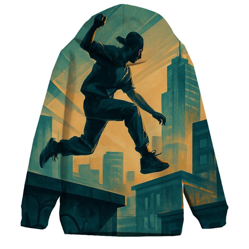 Parkour City Sprint hoodie designs