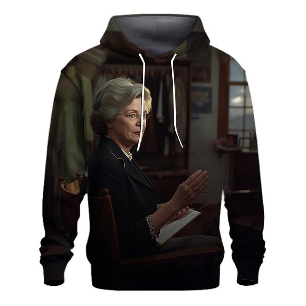 Polly Holliday On Set Rehearsal zip-up hoodies