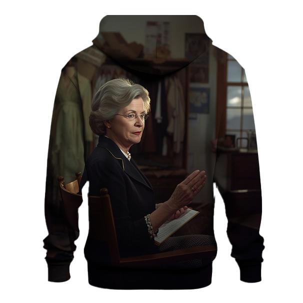 Polly Holliday On Set Rehearsal zip-up hoodies