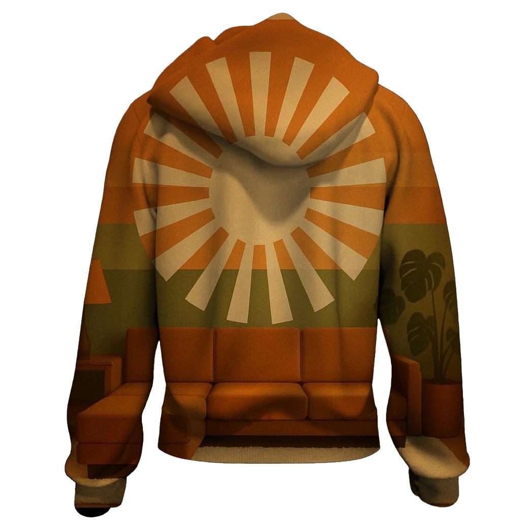 Sunburst Living Room designer hoodies