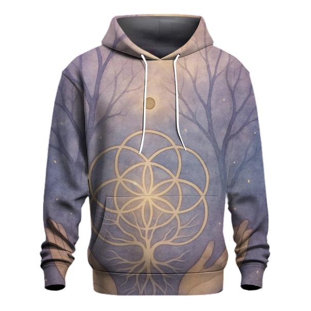 Luminous Grove hoodie designs