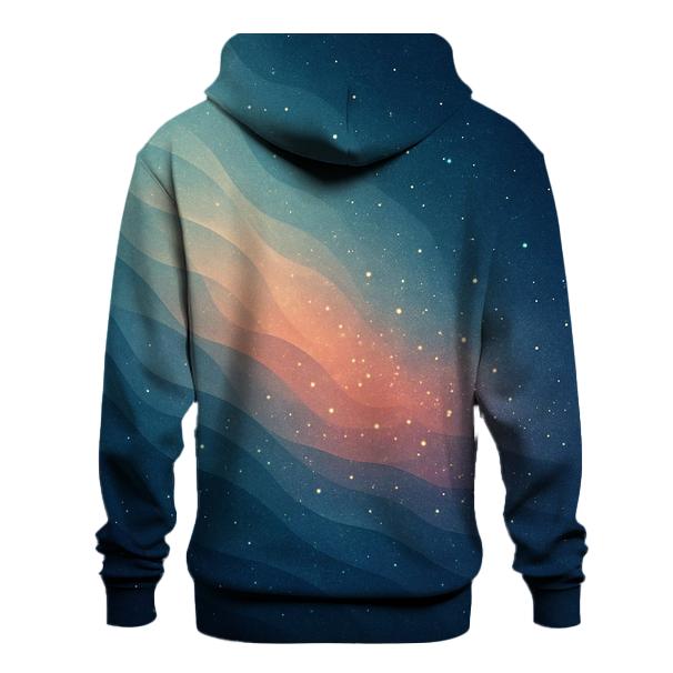 Celestial Reef Gradient printed hoodies