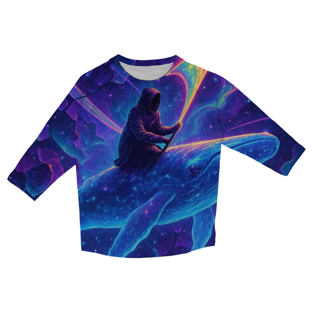 Nebula Sailor designer 3/4 sleeve blouses